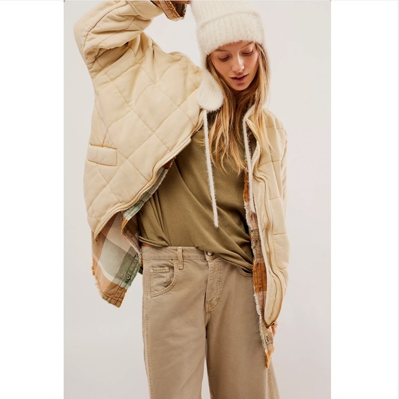 Free People Dolman Quilted Knit Jacket - Picture 8 of 11